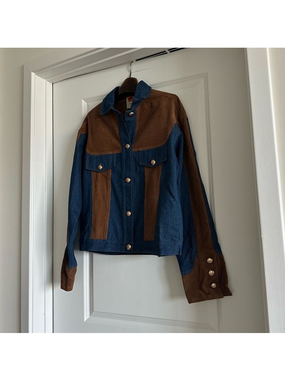 Farm Rio Western Denim Jacket - Picture 6 of 9